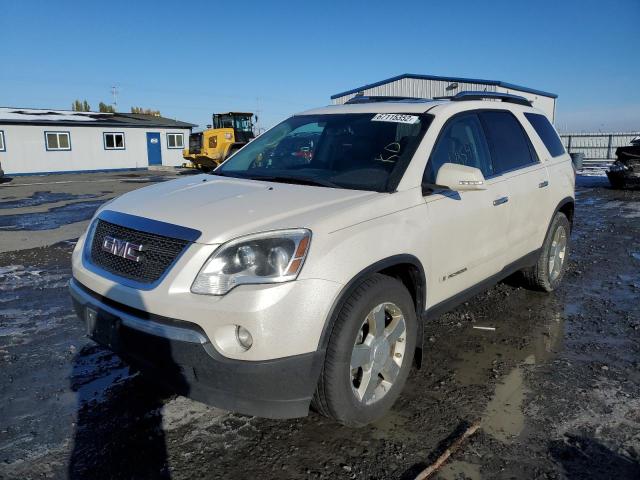 1GKEV33707J153407 - 2007 GMC ACADIA WHITE photo 2