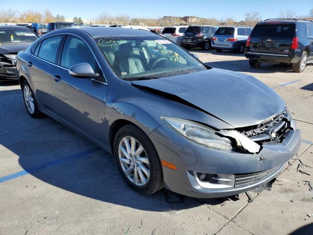 1YVHZ8CHXB5M16971 - 2011 MAZDA 6 I GRAY photo 1