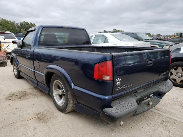 1GCCS1452Y8314782 - 2000 CHEVROLET S10 PICKUP BLUE photo 3