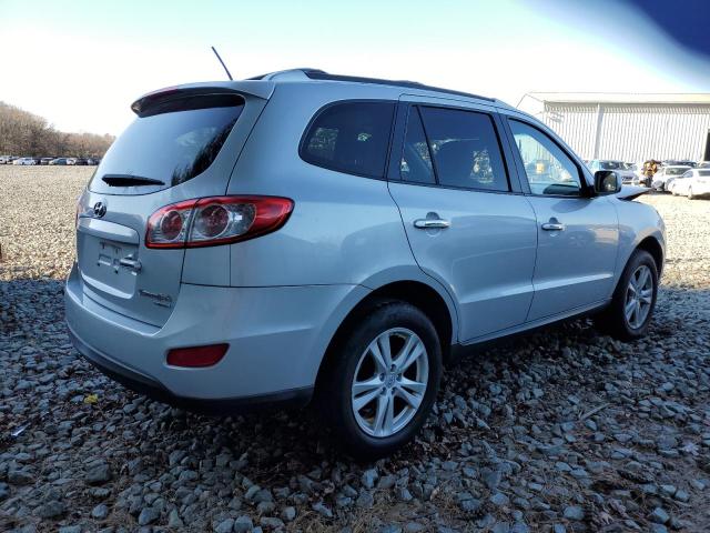 5NMSK4AG0AH396308 - 2010 HYUNDAI SANTA FE L GRAY photo 3