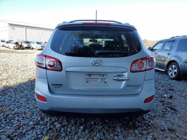 5NMSK4AG0AH396308 - 2010 HYUNDAI SANTA FE L GRAY photo 6