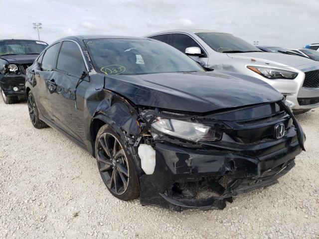 2HGFC2F84MH509893 - 2021 HONDA CIVIC SPOR BLACK photo 1