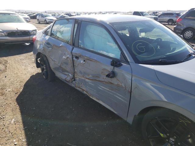 2HGFE2F55NH577993 - 2022 HONDA CIVIC SPOR 灰色 照片 9