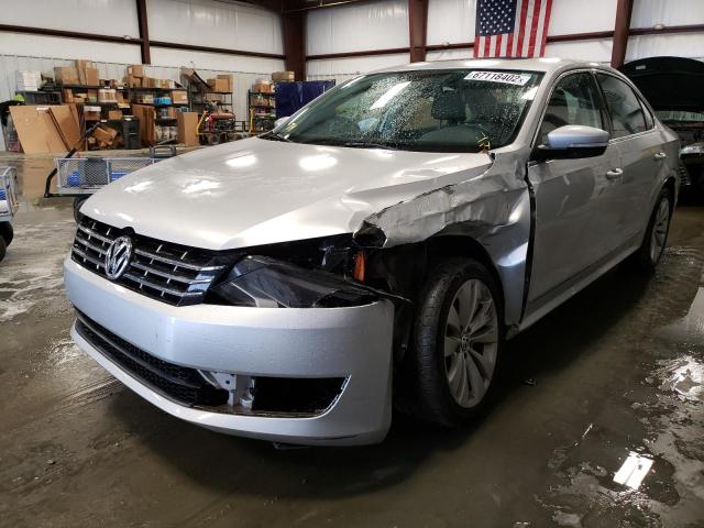 1VWCV7A36FC082384 - 2015 VOLKSWAGEN PASSAT SEL SILVER photo 2