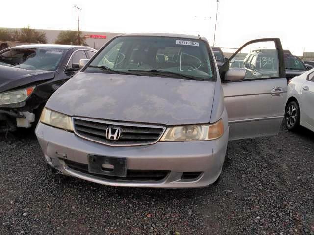 5FNRL18773B081803 - 2003 HONDA ODYSSEY EX SILVER photo 9