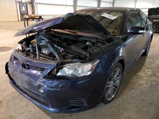 JTKJF5C70C3029504 - 2012 TOYOTA SCION TC Көк фото 2