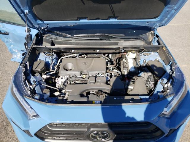 2T3S1RFVXNW290604 - 2022 TOYOTA RAV4 TRD O BLUE photo 7