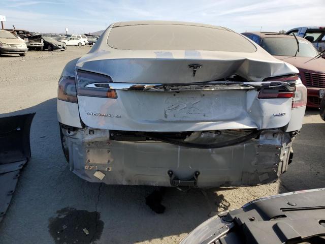5YJSA1E2XGF156502 - 2016 TESLA MODEL S ვერცხლისფერი ფოტო 6
