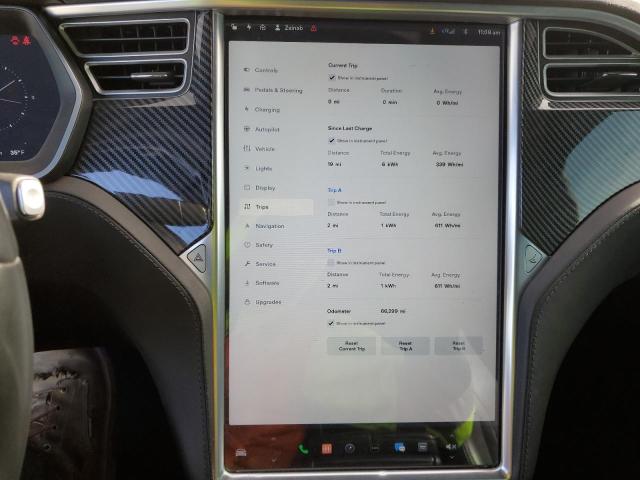 5YJSA1E2XGF156502 - 2016 TESLA MODEL S ვერცხლისფერი ფოტო 9