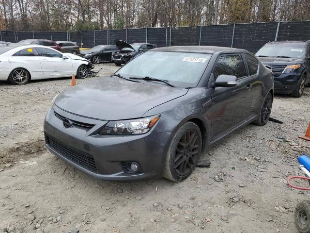 JTKJF5C77C3030245 - 2012 TOYOTA SCION TC GRAY photo 2