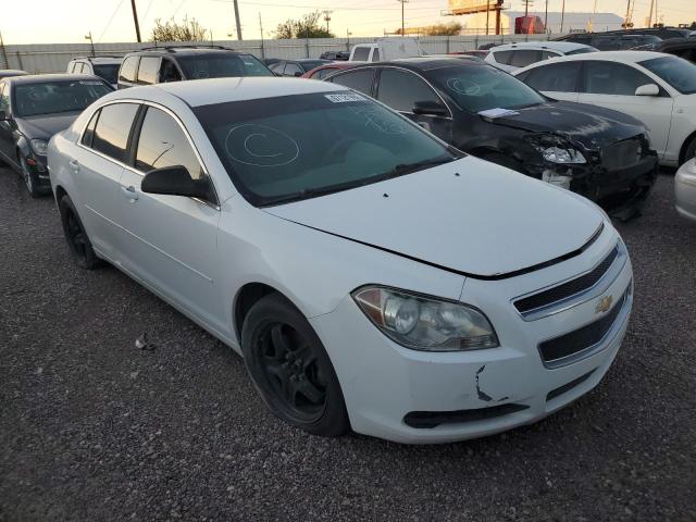 1G1ZA5EU2CF391272 - 2012 CHEVROLET MALIBU LS WHITE photo 1