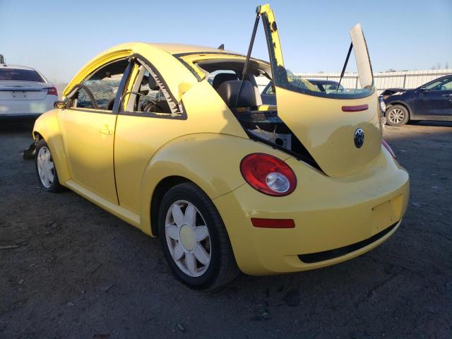 3VWRW31C17M514539 - 2007 VOLKSWAGEN NEW BEETLE YELLOW photo 3