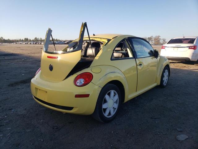 3VWRW31C17M514539 - 2007 VOLKSWAGEN NEW BEETLE YELLOW photo 4