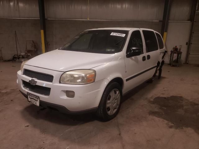 1GNDV23137D142999 - 2007 CHEVROLET UPLANDER WHITE photo 2