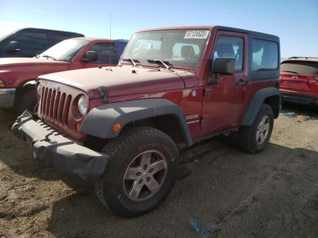 1C4AJWAG7DL513802 - 2013 JEEP WRANGLER S RED photo 1