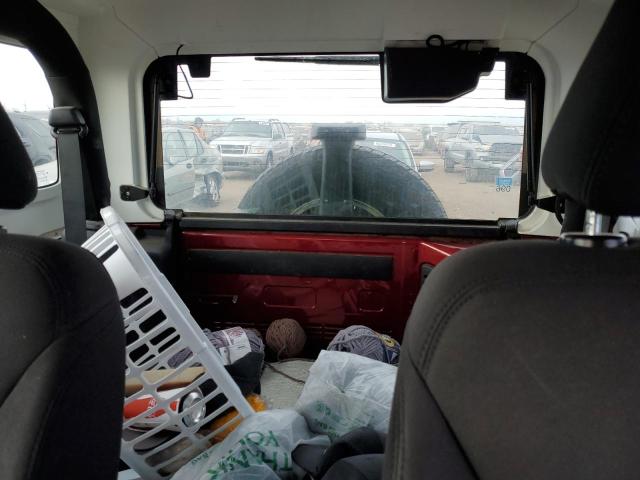 1C4AJWAG7DL513802 - 2013 JEEP WRANGLER S RED photo 10