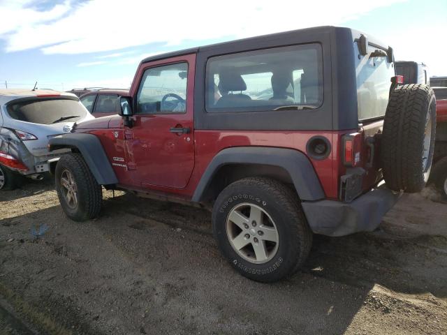 1C4AJWAG7DL513802 - 2013 JEEP WRANGLER S RED photo 2