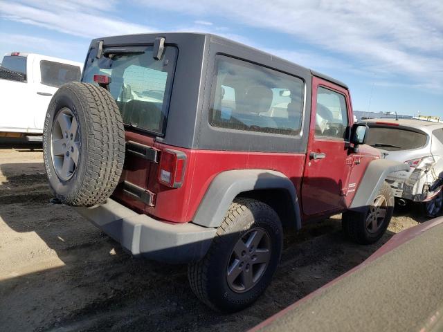 1C4AJWAG7DL513802 - 2013 JEEP WRANGLER S RED photo 3