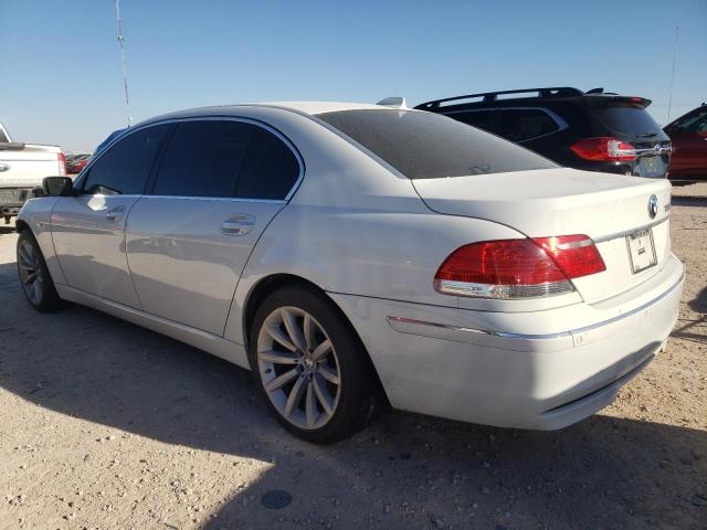 WBAHN83587DT67108 - 2007 BMW 750 WHITE photo 2