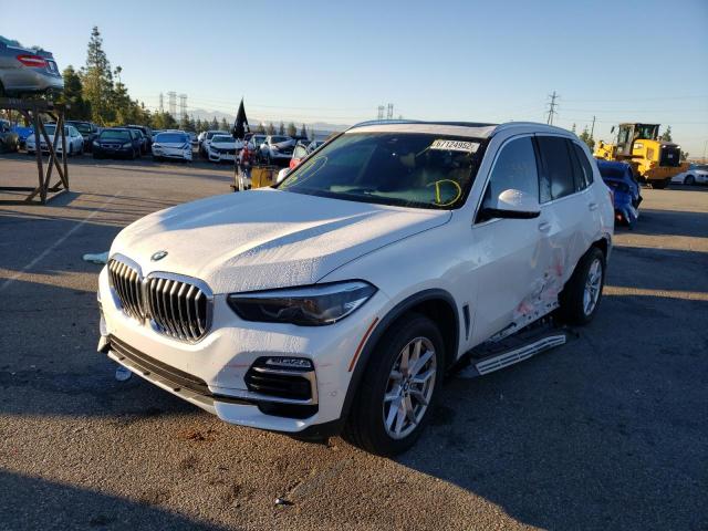 5UXCR4C01L9C07553 - 2020 BMW X5 SDRIVE WHITE photo 2