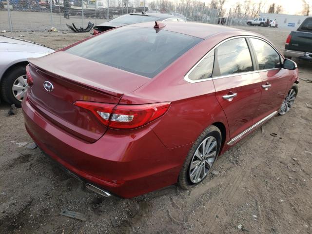 5NPE34AF3GH431999 - 2016 HYUNDAI SONATA SPORT  photo 4