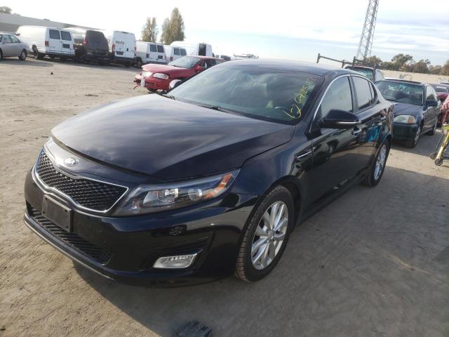 5XXGN4A71EG267544 - 2014 KIA OPTIMA EX BLACK photo 2