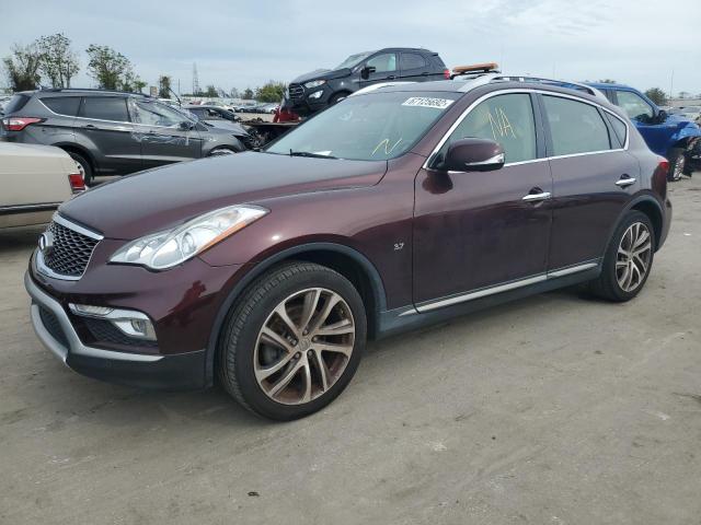 JN1BJ0RP5HM382720 - 2017 INFINITI QX50 MAROON photo 1