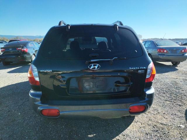 KM8SC13E23U524501 - 2003 HYUNDAI SANTA FE BLACK photo 6