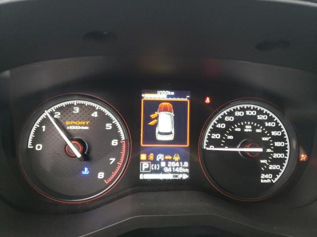 JF2SKEKC7KH594695 - 2019 SUBARU FORESTER S BLUE photo 9