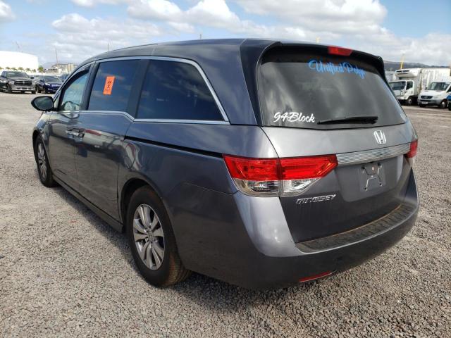 5FNRL5H43EB071446 - 2014 HONDA ODYSSEY EX CHARCOAL photo 3