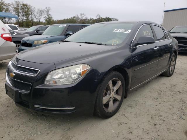 1G1ZC5E08CF100538 - 2012 CHEVROLET MALIBU 1LT შავი ფოტო 2