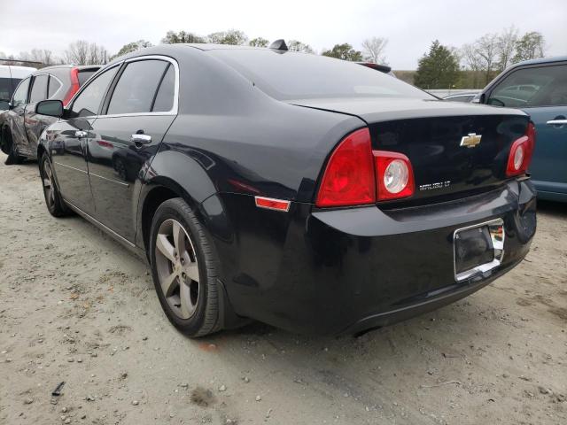 1G1ZC5E08CF100538 - 2012 CHEVROLET MALIBU 1LT შავი ფოტო 3