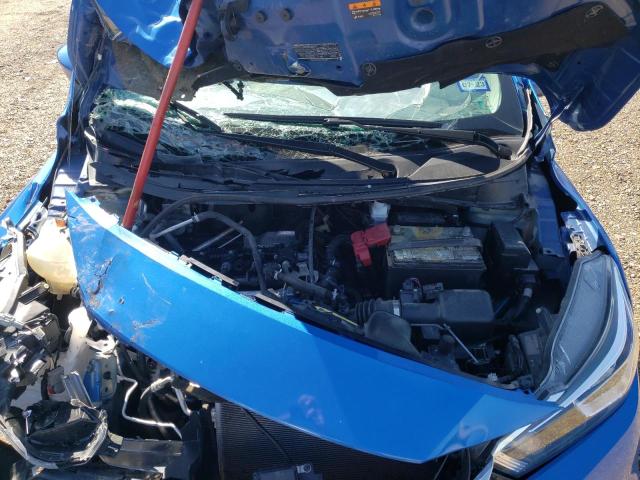 3N1CN8EV4ML808414 - 2021 NISSAN VERSA SV BLUE photo 11