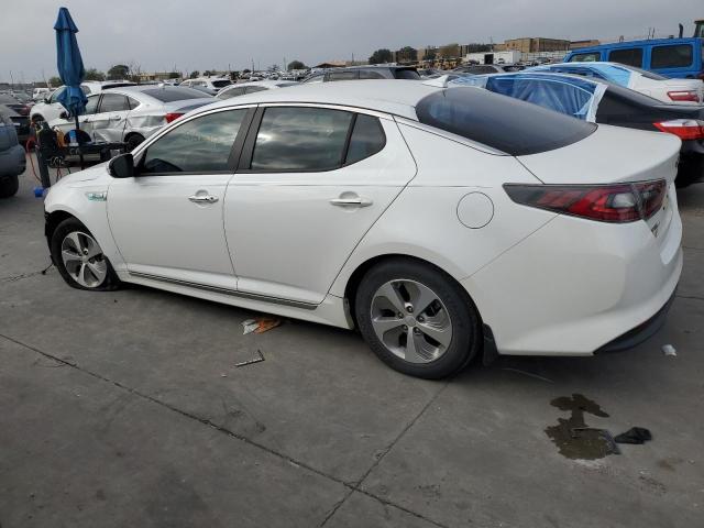 KNAGM4AD0G5092250 - 2016 KIA OPTIMA HYB WHITE photo 2