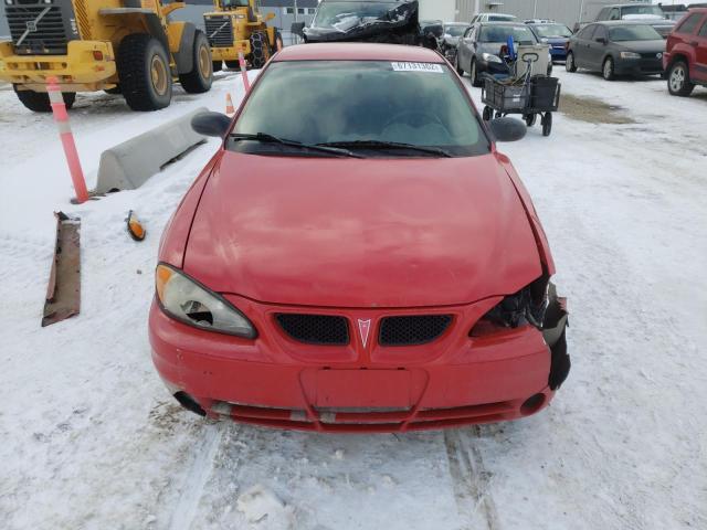 1G2NF52E23C321331 - 2003 PONTIAC GRAND AM S RED photo 5