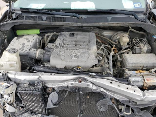 5TFRV54158X034477 - 2008 TOYOTA TUNDRA DOU SILVER photo 11