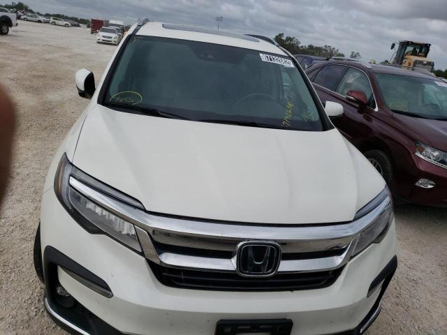 5FNYF6H04KB073286 - 2019 HONDA PILOT ELIT WHITE photo 5