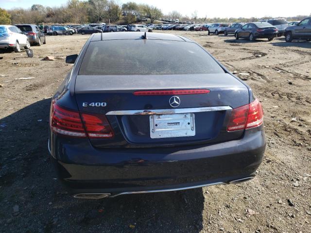 WDDKJ6FB6GF346908 - 2016 MERCEDES-BENZ E 400 BLUE photo 6