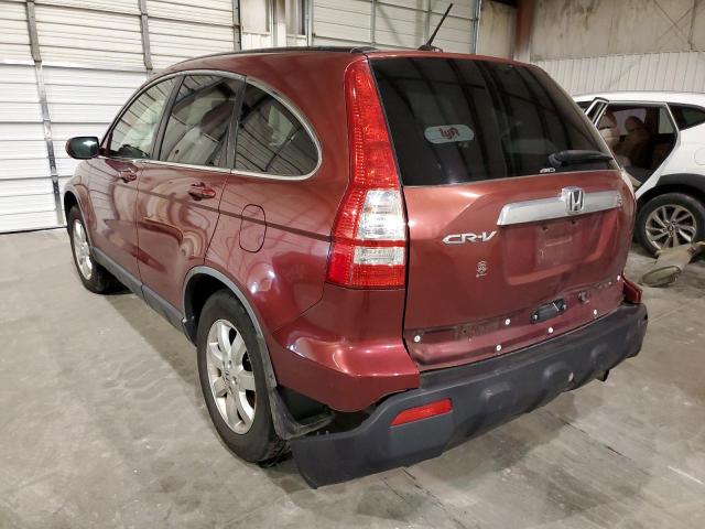 JHLRE48718C059749 - 2008 HONDA CR-V EXL RED photo 3