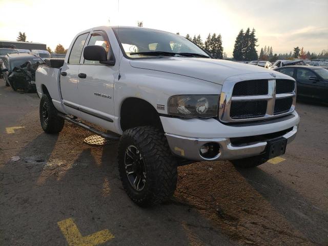 3D7KU28DX3G729497 - 2003 DODGE RAM 2500 S WHITE photo 1