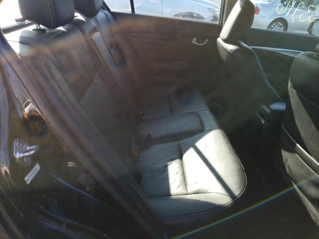 19XFB2F91DE253296 - 2013 HONDA CIVIC EXL Czarny zdjęcie 10