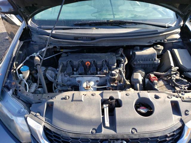 19XFB2F91DE253296 - 2013 HONDA CIVIC EXL Czarny zdjęcie 11
