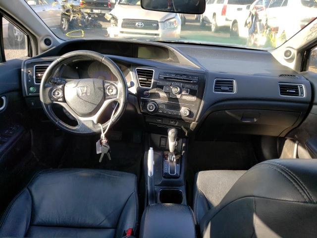 19XFB2F91DE253296 - 2013 HONDA CIVIC EXL Czarny zdjęcie 8