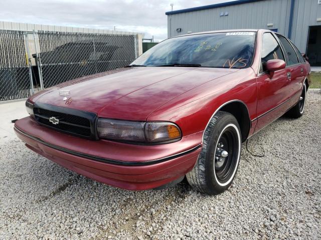 1G1BL52W4RR160690 - 1994 CHEVROLET CAPRICE CL MAROON photo 2