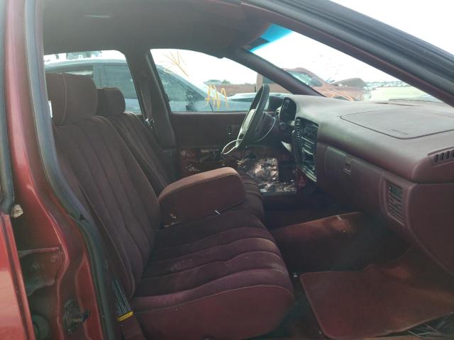 1G1BL52W4RR160690 - 1994 CHEVROLET CAPRICE CL მუქწითელი ფოტო 5