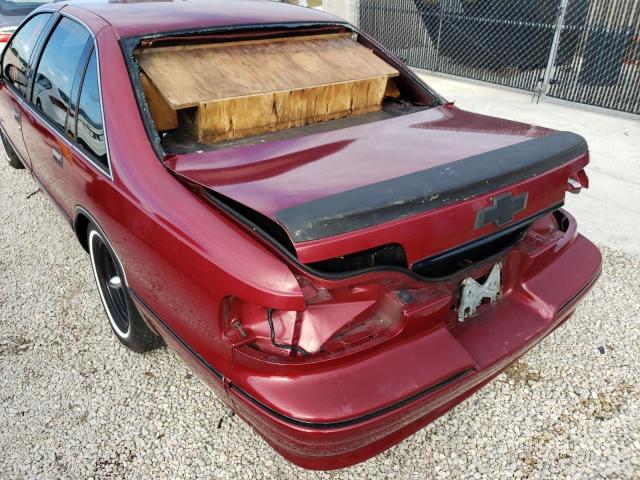 1G1BL52W4RR160690 - 1994 CHEVROLET CAPRICE CL მუქწითელი ფოტო 9