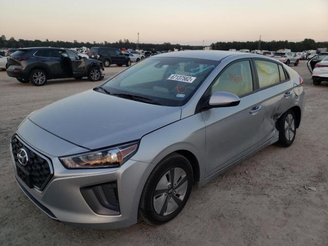 KMHC65LC7NU279702 - 2022 HYUNDAI IONIQ BLUE SILVER photo 2