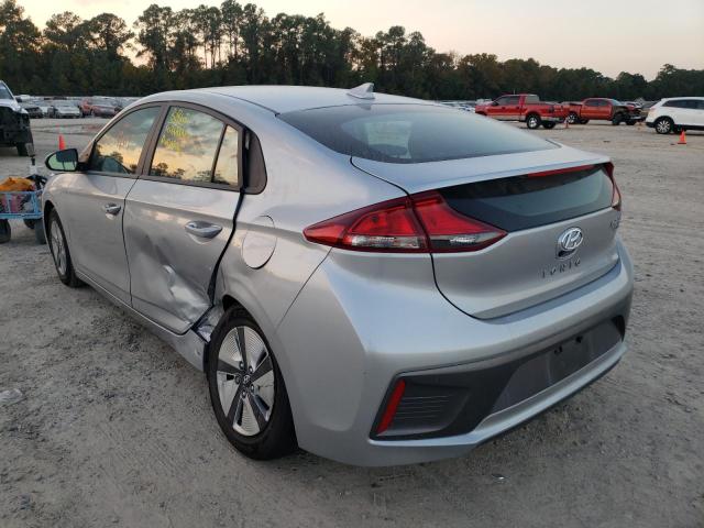 KMHC65LC7NU279702 - 2022 HYUNDAI IONIQ BLUE SILVER photo 3