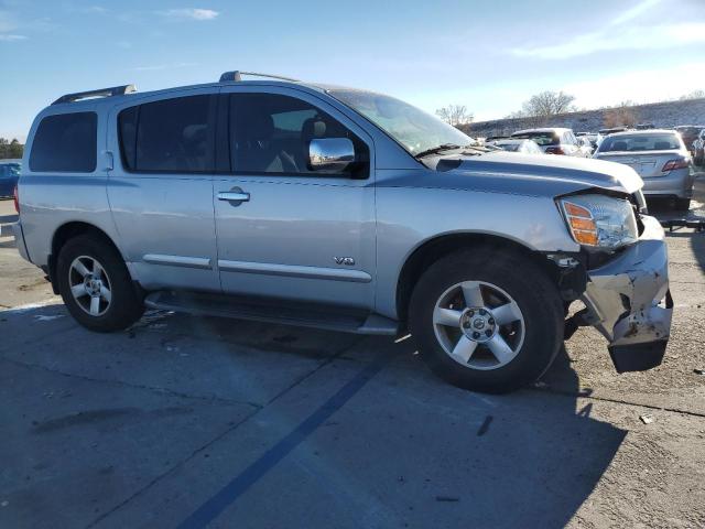 5N1AA08B15N724034 - 2005 NISSAN ARMADA SILVER photo 4