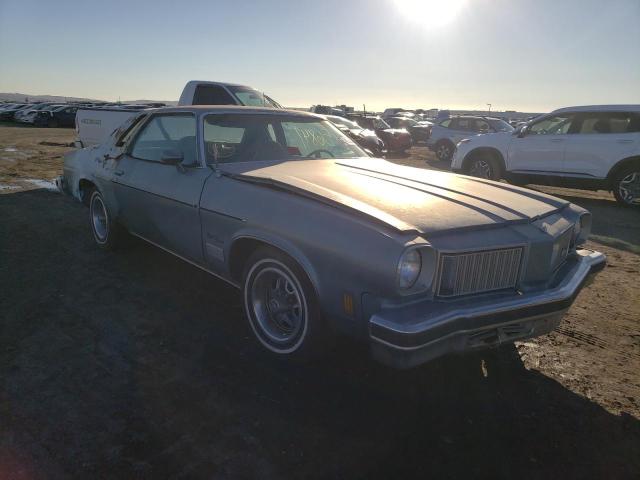 3J57K5R163511 - 1975 OLDSMOBILE CUTLASS SU BLUE photo 1